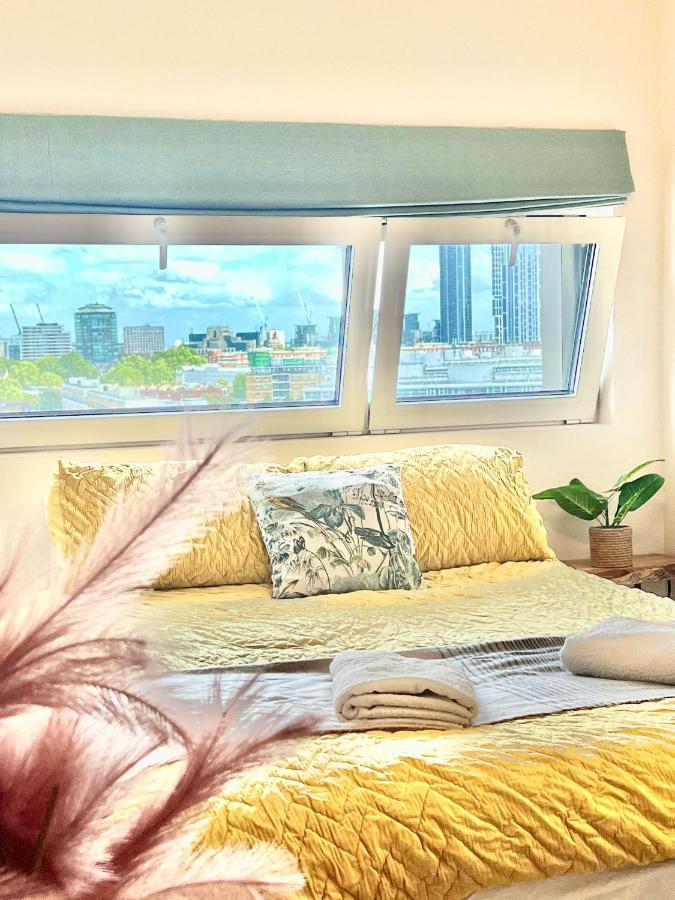 Central London Skyline View Highest Floor Service Apartment Exterior foto